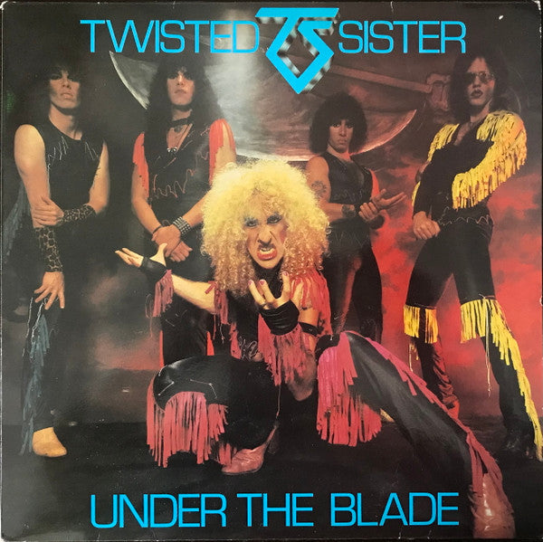 Twisted Sister : Under The Blade (LP, Album, Ast)