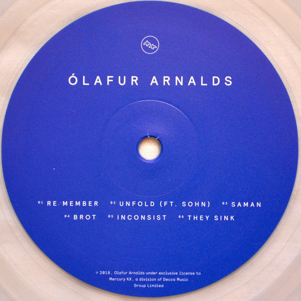 Ólafur Arnalds : Re:member (LP, Album, Ltd, Cle)