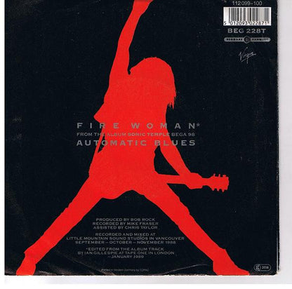 The Cult : Fire Woman (7", Single)