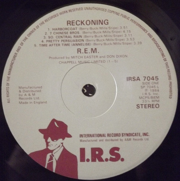 R.E.M. : Reckoning (LP, Album)