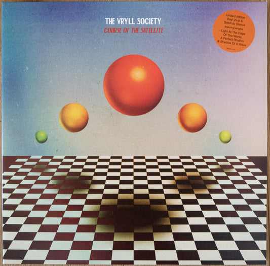The Vryll Society : Course Of The Satellite (LP, Album, Ltd, Red)