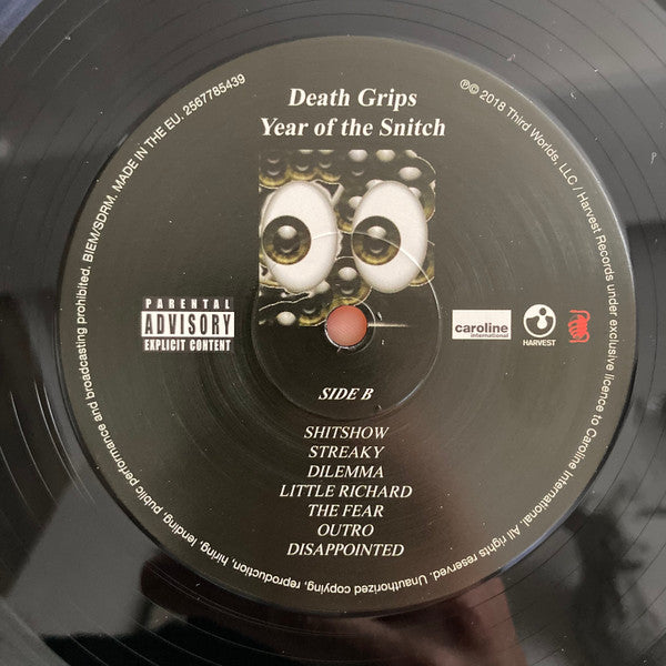 Death Grips : Year Of The Snitch (LP, Album)