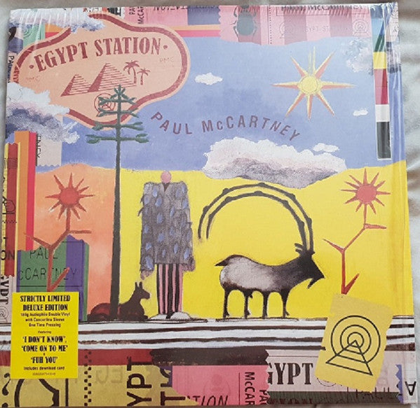 Paul McCartney : Egypt Station (LP, Ora + LP, Blu + Album, Dlx, Ltd, Con)