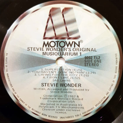 Stevie Wonder : Stevie Wonder's Original Musiquarium I (2xLP, Comp)