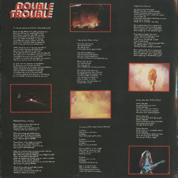 Gillan : Double Trouble (2xLP, Album, Gat)