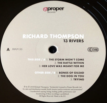 Richard Thompson : 13 Rivers (2xLP, Album)