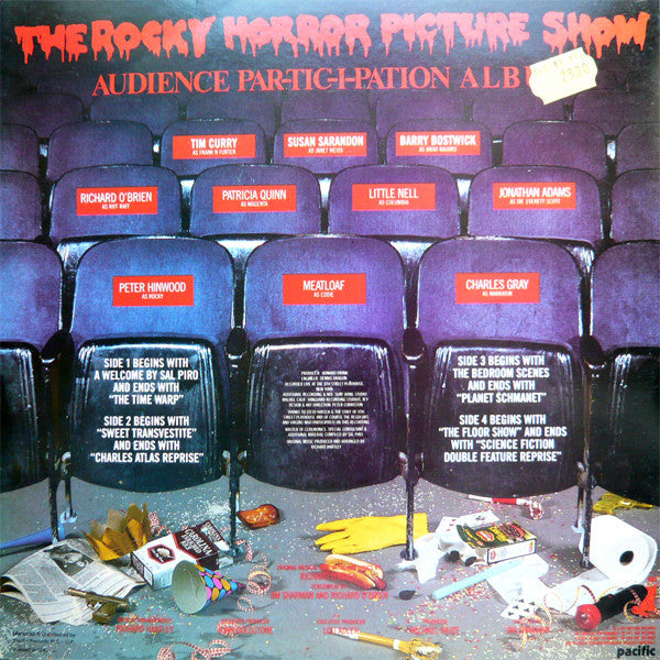 Various : The Rocky Horror Picture Show (The Original Audience Par-Tic-I-Pation Album) (2xLP)
