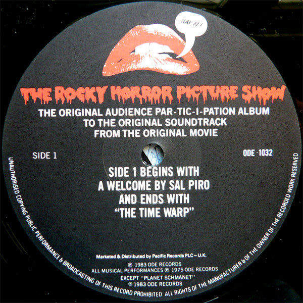 Various : The Rocky Horror Picture Show (The Original Audience Par-Tic-I-Pation Album) (2xLP)