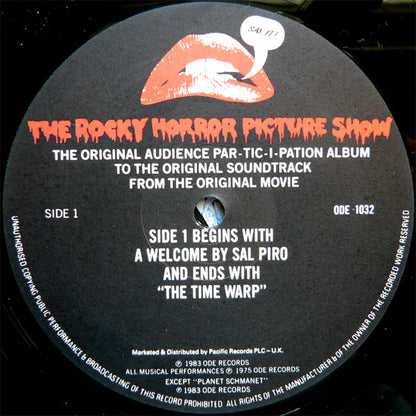 Various : The Rocky Horror Picture Show (The Original Audience Par-Tic-I-Pation Album) (2xLP)