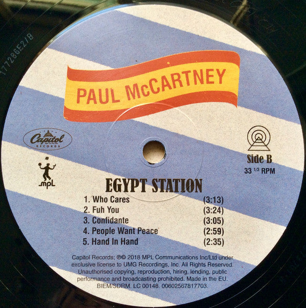 Paul McCartney : Egypt Station (2xLP, Album, 140)