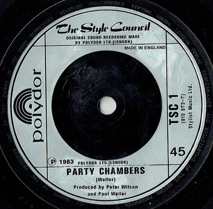 The Style Council : Speak Like A Child (7", Single, Sol)