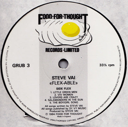 Steve Vai : Flex-Able (LP, Album)