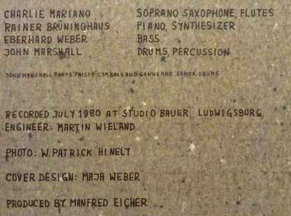 Eberhard Weber Colours : Little Movements (LP, Album)