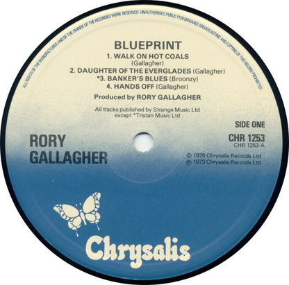 Rory Gallagher : Blueprint (LP, Album, RE)