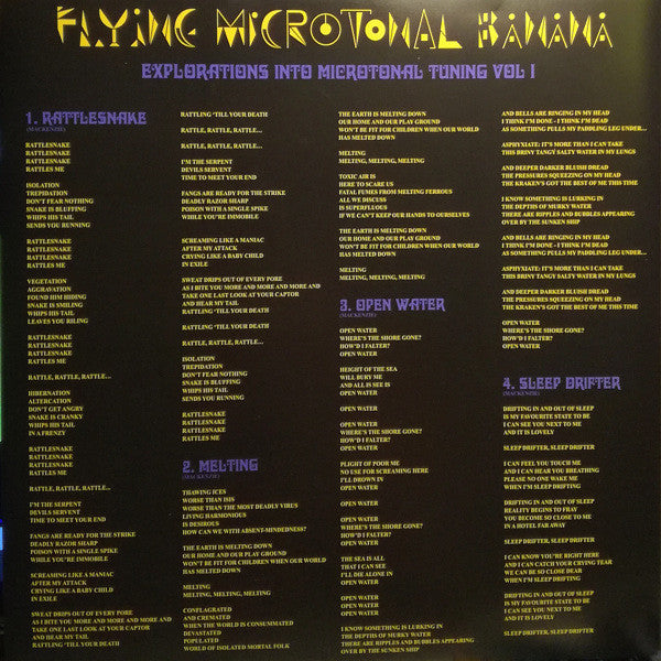 King Gizzard And The Lizard Wizard : Flying Microtonal Banana (Explorations Into Microtonal Tuning Volume 1) (LP, Album)