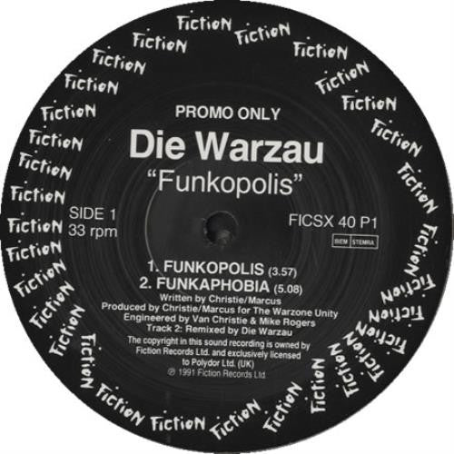 Die Warzau : Funkopolis (2x12", Single, Promo)