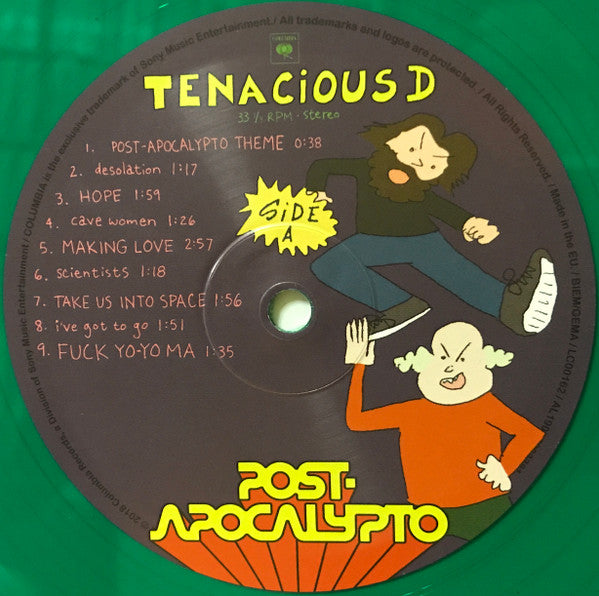 Tenacious D : Post-Apocalypto (LP, Album, Gre)