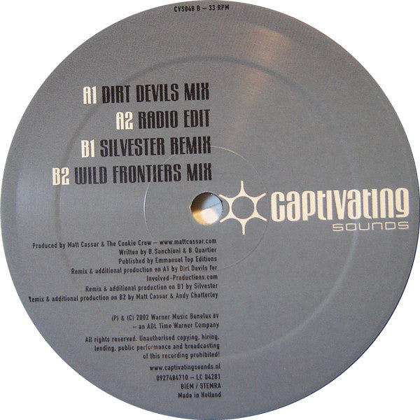 Matt Cassar Presents Most Wanted (8) : Seven Days And One Week - Remixes (12")