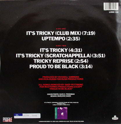 Run-DMC : It's Tricky (And More) (12", EP)