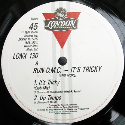 Run-DMC : It's Tricky (And More) (12", EP)
