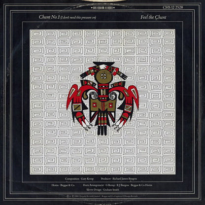 Spandau Ballet : Chant No. 1 (I Don't Need This Pressure On) (12", Single)