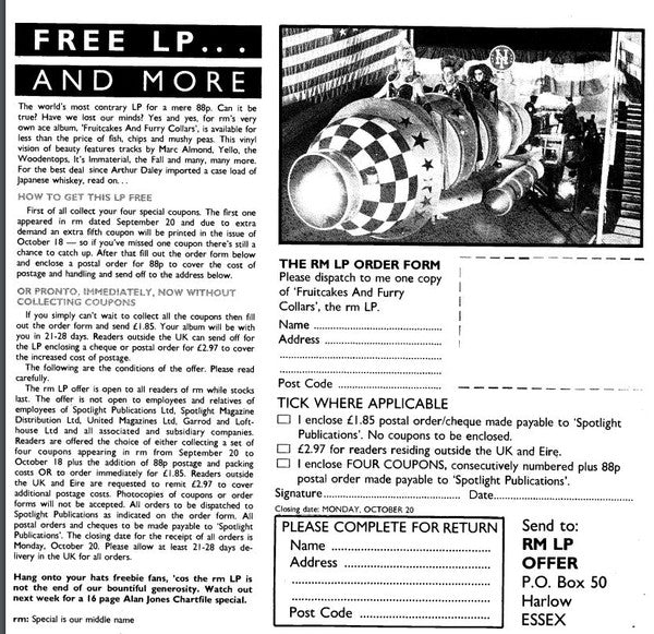 Various : Fruitcakes & Furry Collars (LP, Comp)