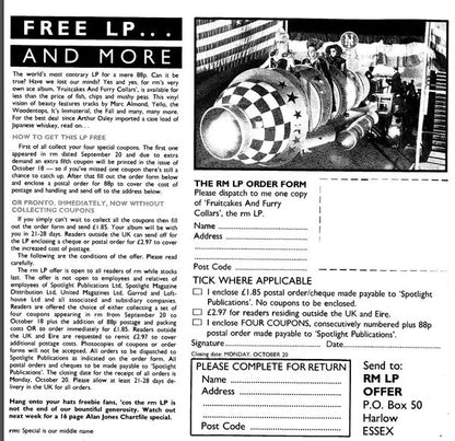 Various : Fruitcakes & Furry Collars (LP, Comp)