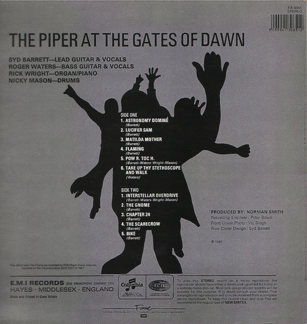 Pink Floyd : The Piper At The Gates Of Dawn (LP, Album, RE)