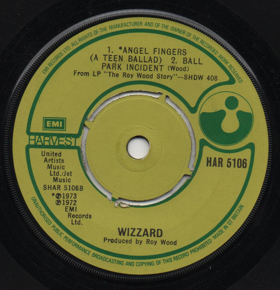 Wizzard (2) : See My Baby Jive (7", Single)
