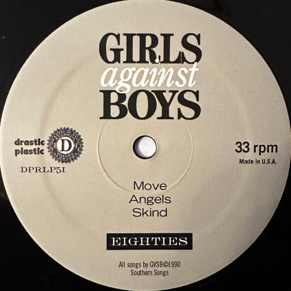 Girls Against Boys : Nineties Vs. Eighties (12", EP, Ltd, RE, 150)