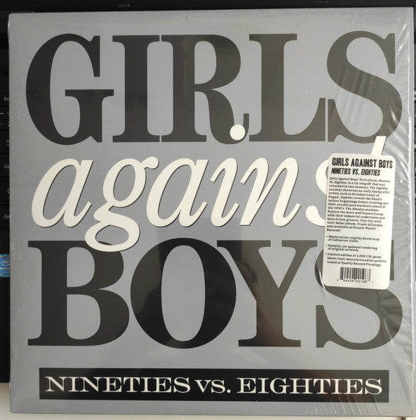 Girls Against Boys : Nineties Vs. Eighties (12", EP, Ltd, RE, 150)