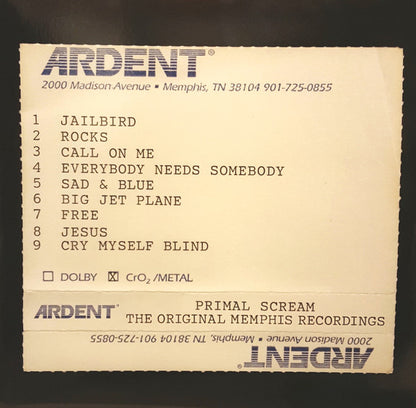 Primal Scream : Give Out But Don't Give Up (The Original Memphis Recordings) (2x12", Album, 180)