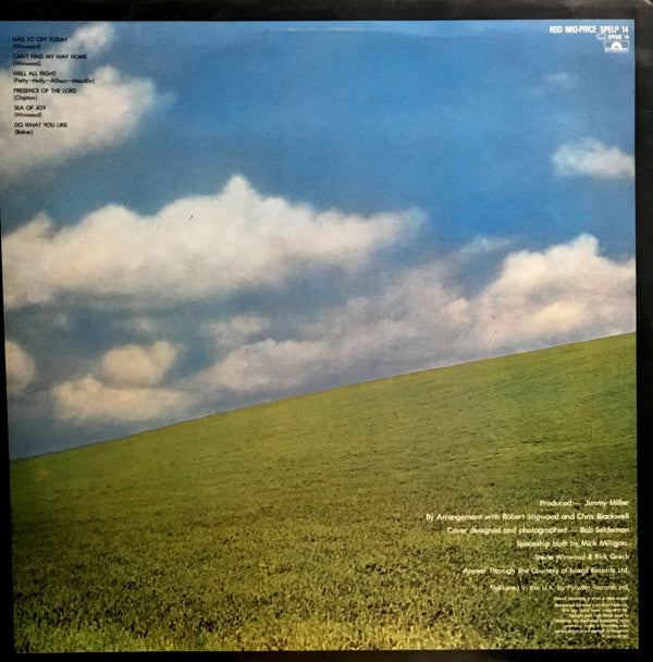 Blind Faith (2) : Blind Faith (LP, Album, RE)