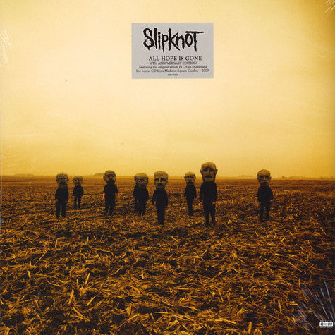 Slipknot : All Hope Is Gone  (2xLP, Album, RE, RM, Sil + CD + 10t)