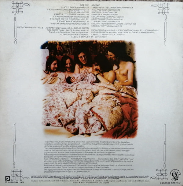 Lindisfarne : Lindisfarne's Finest Hour (LP, Comp)