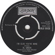 Al Green : Here I Am (Come And Take Me) (7")