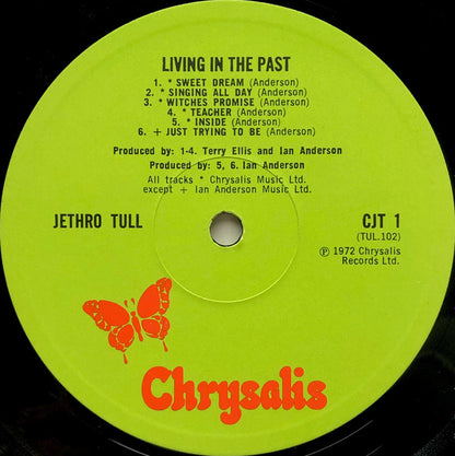 Jethro Tull : Living In The Past (2xLP, Album, Comp, Gat)