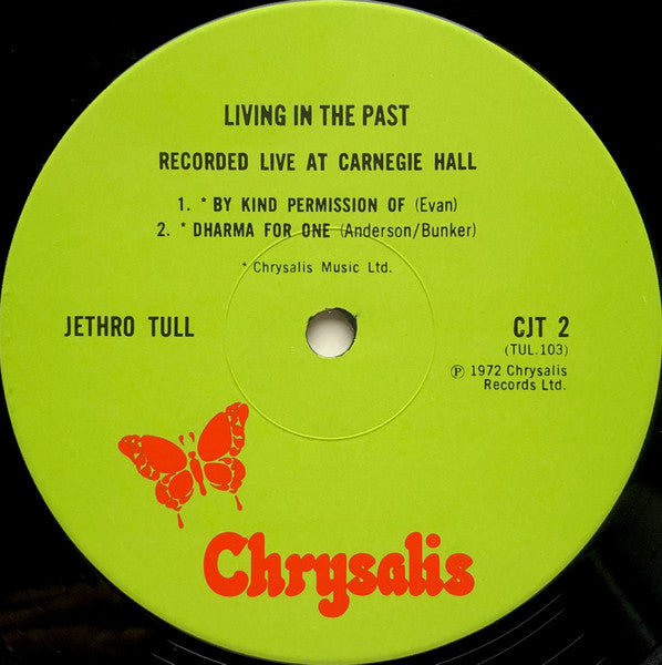 Jethro Tull : Living In The Past (2xLP, Album, Comp, Gat)