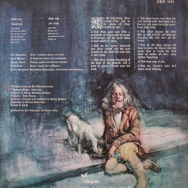 Jethro Tull : Aqualung (LP, Album, RP, Tex)