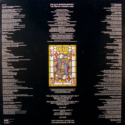 The Alan Parsons Project : The Turn Of A Friendly Card (LP, Album, PRS)