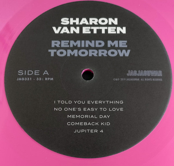 Sharon Van Etten : Remind Me Tomorrow (LP, Album, Ltd, Pin)