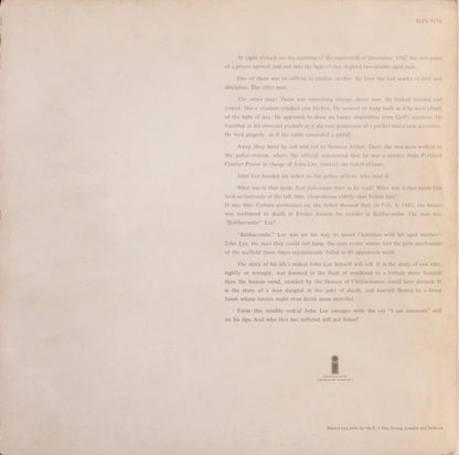 Fairport Convention : "Babbacombe" Lee (LP, Album)
