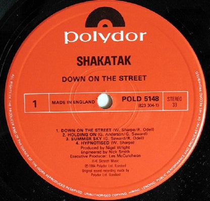 Shakatak : Down On The Street (LP, Album)