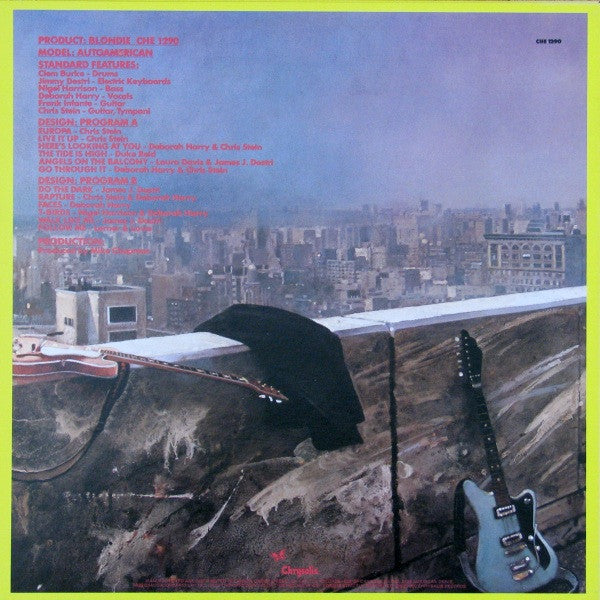 Blondie : Autoamerican (LP, Album, TLC)