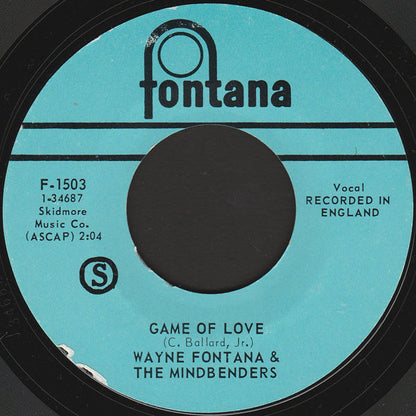 Wayne Fontana & The Mindbenders : Game Of Love (7", Single)