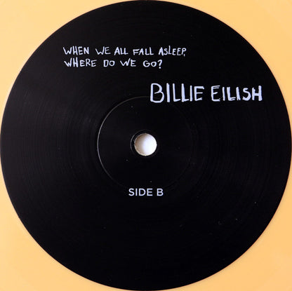 Billie Eilish : When We All Fall Asleep, Where Do We Go? (LP, Album, Yel)