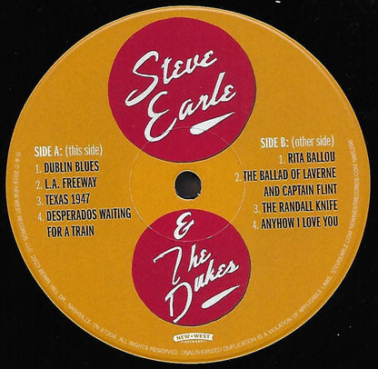 Steve Earle & The Dukes : Guy (2xLP, Album)