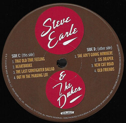 Steve Earle & The Dukes : Guy (2xLP, Album)