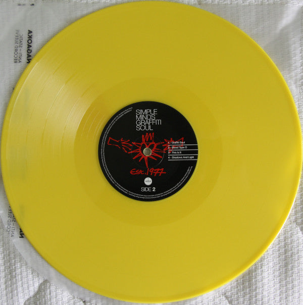 Simple Minds : Graffiti Soul (LP, Album, Yel + LP, Album, Blu + RSD, RE)