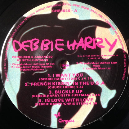 Debbie Harry* : Rockbird (LP, Album, Pin)